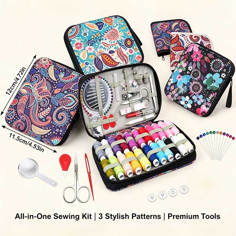 Craft Embellishment Storage - مجموعة أدوات الخياطة متعددة الوظائف للحياكة