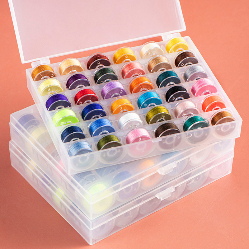 جديد【مجموعة صناديق بكرات الخيا - مراجعة Craft Embellishment Storage وسعره