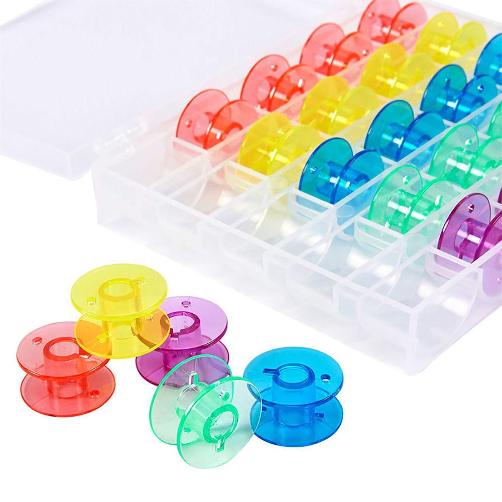 25 قطعة/المجموعة البلاستيك الم - مراجعة Craft Embellishment Storage وسعره