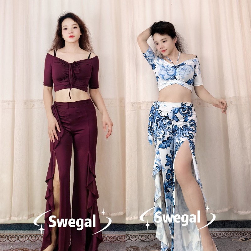 أزياء رقص شرقي مخصصة من SWEGAL - مراجعة Tassel Fringe Trim وسعره