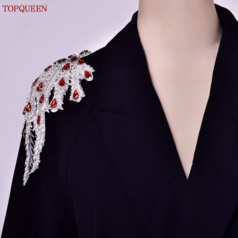 TOPQUEEN مزين بشرابة مطرزة يدو - مراجعة Sew On Rhinestone وسعره