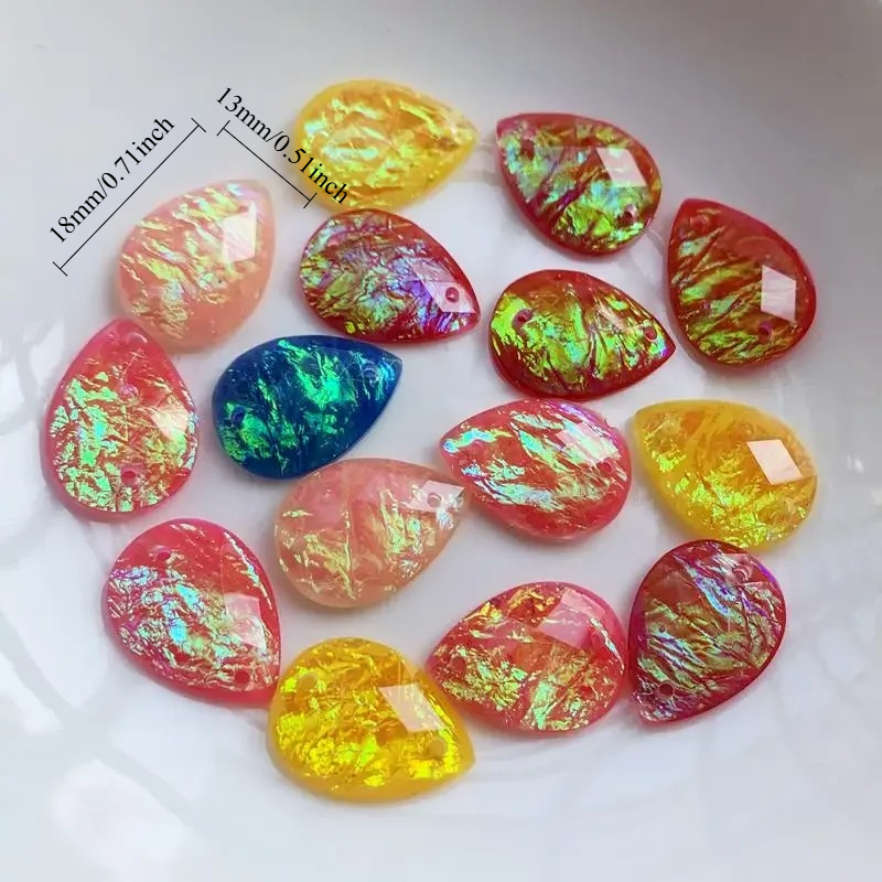 15 قطعة من الأحجار الكريستالية - مراجعة Sew On Rhinestone وسعره
